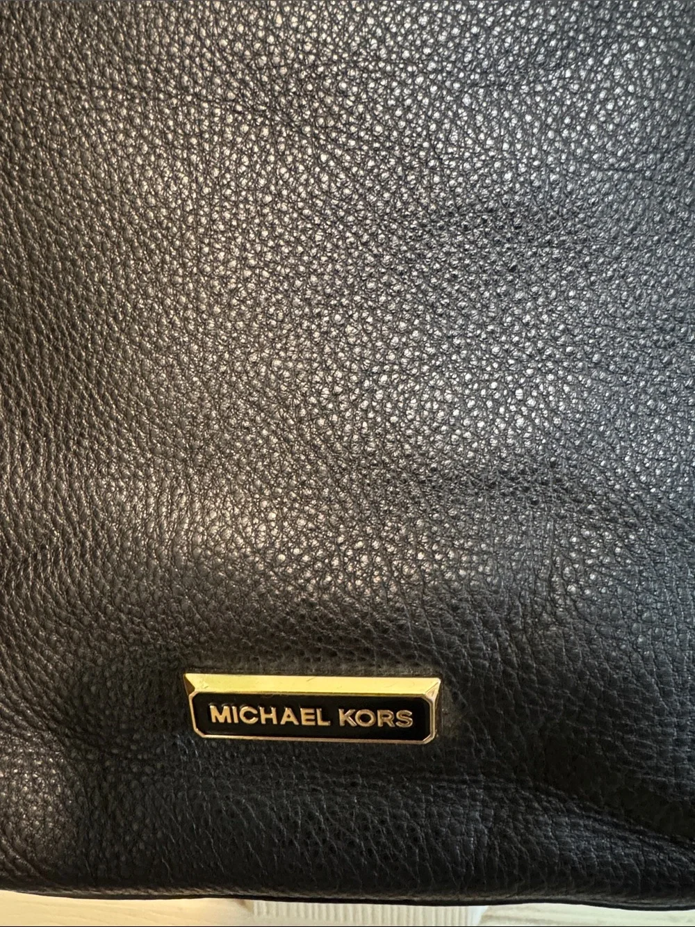 Michael Kors Lexington Braided-Handle Shoulder Hobo with Gold Accents